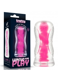 Светящийся в темноте мастурбатор 6.0 Lumino Play Masturbator - Lovetoy - в Комсомольске-на-Амуре купить с доставкой