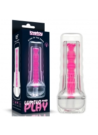 Светящийся в темноте мастурбатор 8.5 Lumino Play Masturbator - Lovetoy - в Комсомольске-на-Амуре купить с доставкой