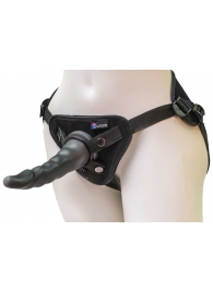 Комплект из трусиков Harness и двух насадок - 20,5 и 18 см. - LOVETOY (А-Полимер) - купить с доставкой в Комсомольске-на-Амуре