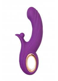 Фиолетовый вибратор Julli с функций Up Down - 20,5 см. - JOS купить в Комсомольске-на-Амуре с доставкой в Orgasmix.ru Фиолетовый вибратор Julli с функций Up Down - 20,5 см. - JOS
