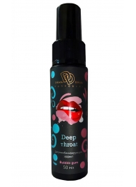 Спрей для горла Deep Throat с десенсибилизирующим эффектом и вкусом бабл-гам - 50 мл. - БиоМед - купить с доставкой в Комсомольске-на-Амуре