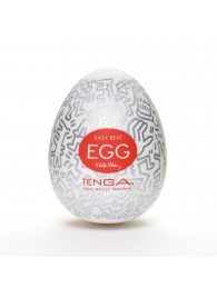 Мастурбатор-яйцо Keith Haring EGG PARTY - Tenga - в Комсомольске-на-Амуре купить с доставкой