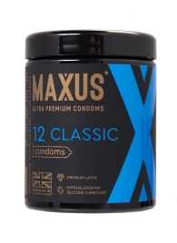 Классические презервативы MAXUS Classic - 12 шт. - Maxus - купить с доставкой в Комсомольске-на-Амуре