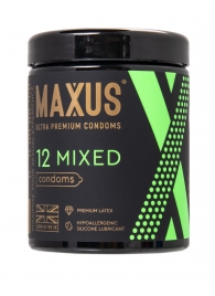 Презервативы MAXUS Mixed - 12 шт. - Maxus - купить с доставкой в Комсомольске-на-Амуре