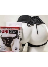 Универсальные трусики Harness UNI strap с корсетом - LOVETOY (А-Полимер) - купить с доставкой в Комсомольске-на-Амуре