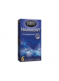 Текстурированные презервативы Domino Harmony - 6 шт. - Domino - купить с доставкой в Комсомольске-на-Амуре