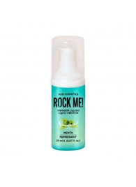 Жидкий вибратор Nuei Rock Me! с ароматом мяты - 20 мл. - Nuei cosmetics - купить с доставкой в Комсомольске-на-Амуре