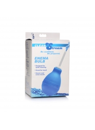 Анальный душ Enema Bulb Blue - XR Brands - купить с доставкой в Комсомольске-на-Амуре