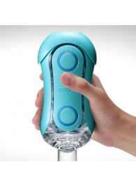Голубой мастурбатор Tenga Flip ORB Ocean - Tenga - в Комсомольске-на-Амуре купить с доставкой
