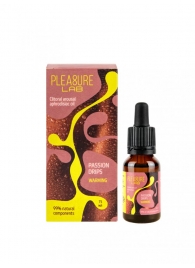 Капли с согревающим эффектом Passion Drips Warming - 15 мл. - Pleasure Lab - купить с доставкой в Комсомольске-на-Амуре