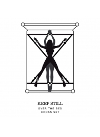 Набор для связывания на кровати Keep Still - Fifty Shades of Grey - купить с доставкой в Комсомольске-на-Амуре