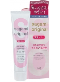 Гель-смазка на водной основе Sagami Original - 60 гр. - Sagami - купить с доставкой в Комсомольске-на-Амуре