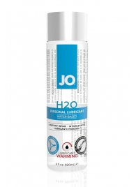 Возбуждающий лубрикант на водной основе JO Personal Lubricant H2O Warming - 120 мл. - System JO - купить с доставкой в Комсомольске-на-Амуре