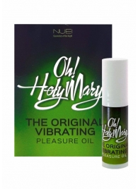 Масло унисекс с эффектом вибрации Oh! Holy Mary - 6 мл. - Nuei cosmetics - купить с доставкой в Комсомольске-на-Амуре
