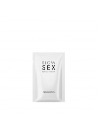 Полоски для орального секса Slow Sex Oral Sex Strips - 7 шт. - Bijoux Indiscrets - купить с доставкой в Комсомольске-на-Амуре