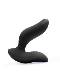 Черный вибромассажер простаты 3,5’’ Curve P-spot Massager - 12 см. - Erokay - в Комсомольске-на-Амуре купить с доставкой