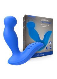 Синий вибромассажер простаты 3,5’’ P-spot Massager - 12,5 см. - Erokay - в Комсомольске-на-Амуре купить с доставкой