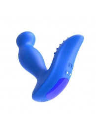 Синий вибромассажер простаты 3,5’’ P-spot Massager - 12,5 см. - Erokay - в Комсомольске-на-Амуре купить с доставкой