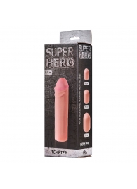 Фаллоудлинитель SUPER HERO Tempter - 16 см. - Lola Games - в Комсомольске-на-Амуре купить с доставкой