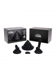 Конусный вибромассажер Cowgirl Cone с 2 насадками - CowGirl - купить с доставкой в Комсомольске-на-Амуре