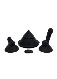Конусный вибромассажер Cowgirl Cone с 2 насадками - CowGirl - купить с доставкой в Комсомольске-на-Амуре