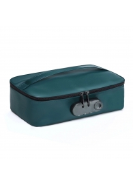 Зеленая сумочка для хранения игрушек Discreet Box - Dorcel - купить с доставкой в Комсомольске-на-Амуре