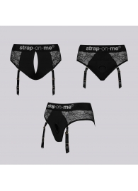 Трусики для фиксации насадок Strap-on-me Harness Lingerie Diva XS - Strap-on-me - купить с доставкой в Комсомольске-на-Амуре