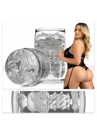 Прозрачный двусторонний мастурбатор Fleshlight Quickshot Mia Malkova - Fleshlight - в Комсомольске-на-Амуре купить с доставкой