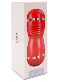 Двусторонний мастурбатор в колбе Cleo - вагина и ротик - Boys of Toys - в Комсомольске-на-Амуре купить с доставкой
