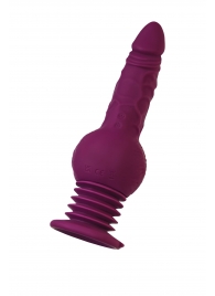 Фиолетовая мини-машина для секса Striker с пультом ДУ - 23,5 см. - ToyFa - купить с доставкой в Комсомольске-на-Амуре Фиолетовая мини-машина для секса Striker с пультом ДУ - 23,5 см. - ToyFa - купить с доставкой в Комсомольске-на-Амуре