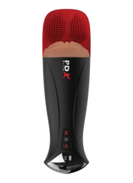 Мастурбатор-вагина в колбе с вибрацией Fuck-O-Matic Pro XL - Pipedream - в Комсомольске-на-Амуре купить с доставкой