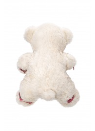 Бондажный набор: белый мишка с розовыми оковами и наручниками - Pecado - купить с доставкой в Комсомольске-на-Амуре