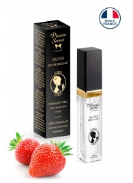 Стимулирующий блеск для губ со вкусом клубники - 7 мл. - Plaisir Secret - купить с доставкой в Комсомольске-на-Амуре Стимулирующий блеск для губ со вкусом клубники - 7 мл. - Plaisir Secret - купить с доставкой в Комсомольске-на-Амуре