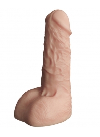 Телесный фаллоудлинитель с мошонкой Cock Next - 17 см. - LOVETOY (А-Полимер) - в Комсомольске-на-Амуре купить с доставкой