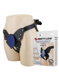 Синие трусики харнесс с платформой Caludio II - Baile купить в Комсомольске-на-Амуре с доставкой в Orgasmix.ru Синие трусики харнесс с платформой Caludio II - Baile - купить с доставкой в Комсомольске-на-Амуре