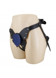 Синие трусики харнесс с платформой Caludio II - Baile купить в Комсомольске-на-Амуре с доставкой в Orgasmix.ru Синие трусики харнесс с платформой Caludio II - Baile - купить с доставкой в Комсомольске-на-Амуре