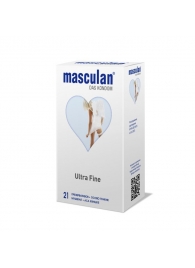 Особо тонкие презервативы Masculan Ultra Fine - 21 шт. - Masculan - купить с доставкой в Комсомольске-на-Амуре