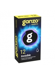 Супертонкие презервативы Ganzo Invisible - 12 шт. - Ganzo - купить с доставкой в Комсомольске-на-Амуре