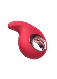 Красный клиторальный массажер с функцией постукивания - Secwell в Комсомольске-на-Амуре Красный клиторальный массажер с функцией постукивания - Secwell