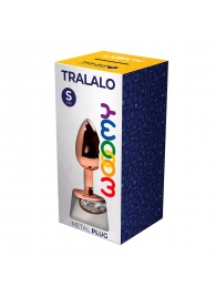 Анальная втулка Wooomy Tralalo Size S с прозрачным кристаллом - Adrien Lastic в Комсомольске-на-Амуре Анальная втулка Wooomy Tralalo Size S с прозрачным кристаллом - Adrien Lastic