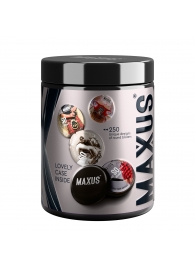 Черные утолщенные презервативы MAXUS Extra Strong с железным кейсом - 15 шт. - Maxus - купить с доставкой в Комсомольске-на-Амуре