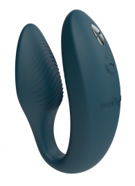 Зеленый вибратор для пар We-Vibe Sync 2 с пультом ДУ - We-vibe купить в Комсомольске-на-Амуре с доставкой в Orgasmix.ru Зеленый вибратор для пар We-Vibe Sync 2 с пультом ДУ - We-vibe