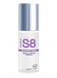Лубрикант на водной основе S8 Glycerin Free без глицерина - 125 мл. - Stimul8 - купить с доставкой в Комсомольске-на-Амуре