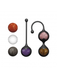 Комплект вагинальных шариков Harmony Stones - Adrien Lastic в Комсомольске-на-Амуре Комплект вагинальных шариков Harmony Stones - Adrien Lastic