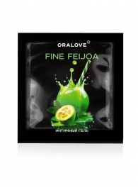 Саше съедобной оральной смазки OraLove с ароматом фейхоа - 3 гр. - Биоритм - купить с доставкой в Комсомольске-на-Амуре Саше съедобной оральной смазки OraLove с ароматом фейхоа - 3 гр. - Биоритм - купить с доставкой в Комсомольске-на-Амуре