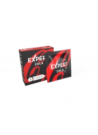 Презервативы с ароматом колы Expert Cola - 3 шт. - Expert - купить с доставкой в Комсомольске-на-Амуре