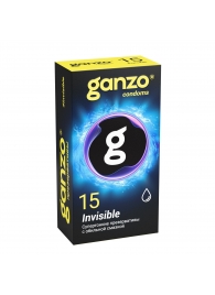 Супертонкие презервативы Ganzo Invisible - 15 шт. - Ganzo - купить с доставкой в Комсомольске-на-Амуре Супертонкие презервативы Ganzo Invisible - 15 шт. - Ganzo - купить с доставкой в Комсомольске-на-Амуре