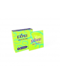 Ультратонкие презервативы Expert Invisible - 3 шт. - Expert - купить с доставкой в Комсомольске-на-Амуре