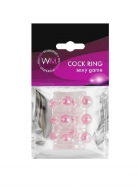 Прозрачная сквозная насадка на пенис с цветными шариками - Erowoman-Eroman - в Комсомольске-на-Амуре купить с доставкой Прозрачная сквозная насадка на пенис с цветными шариками - Erowoman-Eroman - в Комсомольске-на-Амуре купить с доставкой