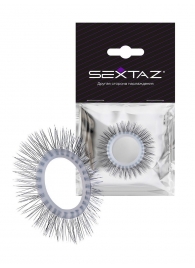 Круглое эрекционное кольцо с «ресничками» - Sextaz - в Комсомольске-на-Амуре купить с доставкой